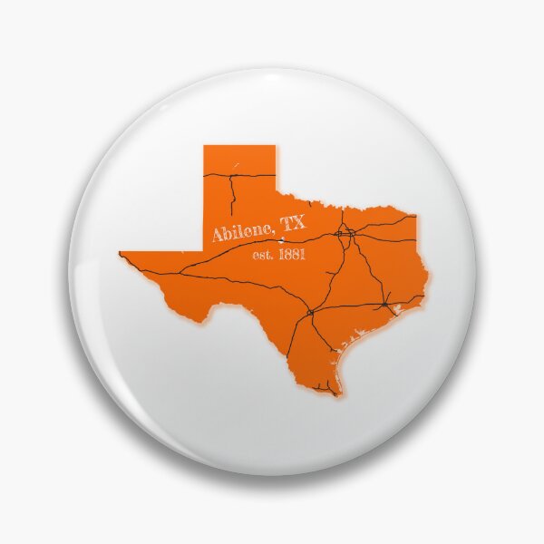 Item preview, Abilene, TX [Orange] designed and sold by PhilbonianDezin.
