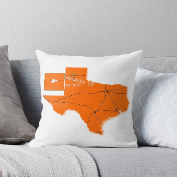Item preview, Amarillo, TX [Orange] designed and sold by PhilbonianDezin.