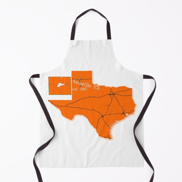 Item preview, Amarillo, TX [Orange] designed and sold by PhilbonianDezin.
