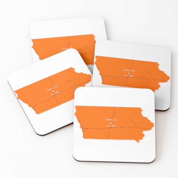 Item preview, Ames, IA [Orange] designed and sold by PhilbonianDezin.
