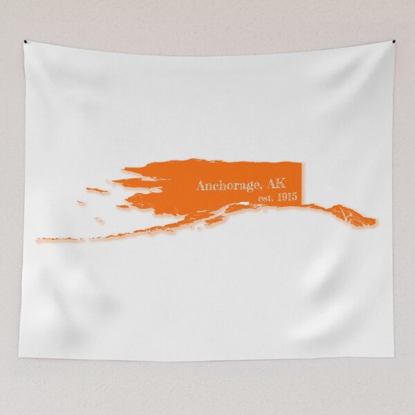 Item preview, Anchorage, AK [Orange] designed and sold by PhilbonianDezin.