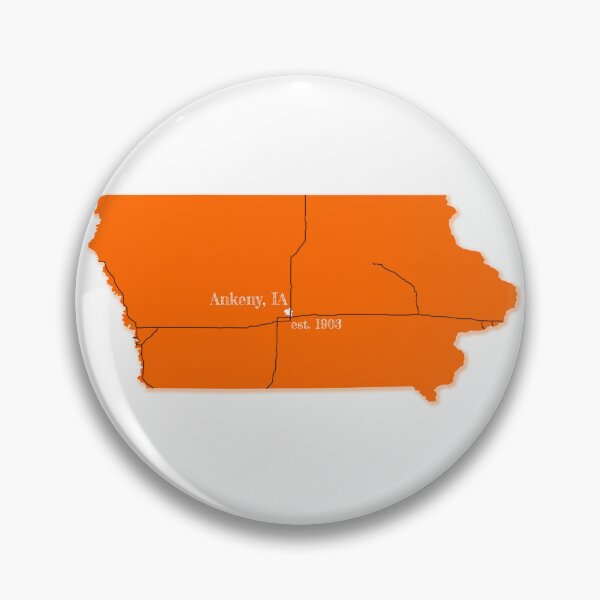 Item preview, Ankeny, IA [Orange] designed and sold by PhilbonianDezin.