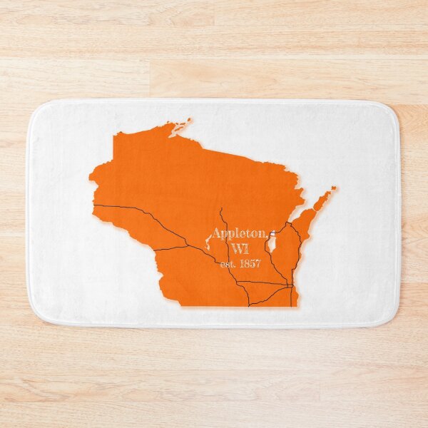 Item preview, Appleton, WI [Orange] designed and sold by PhilbonianDezin.