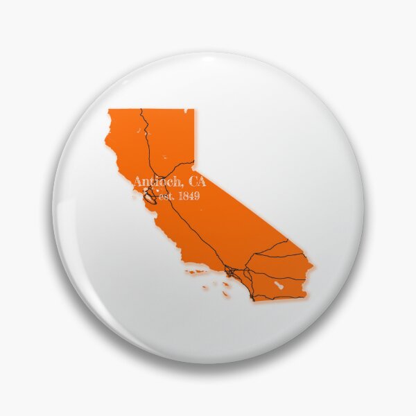 Item preview, Antioch, CA [Orange] designed and sold by PhilbonianDezin.