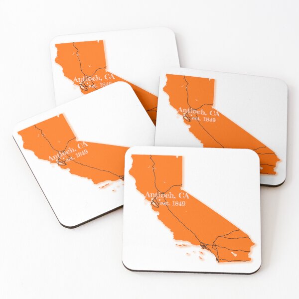 Item preview, Antioch, CA [Orange] designed and sold by PhilbonianDezin.