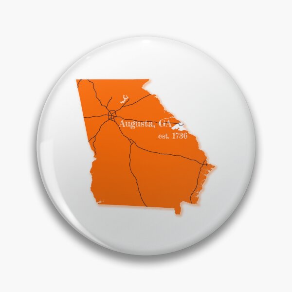 Item preview, Augusta, GA [Orange] designed and sold by PhilbonianDezin.