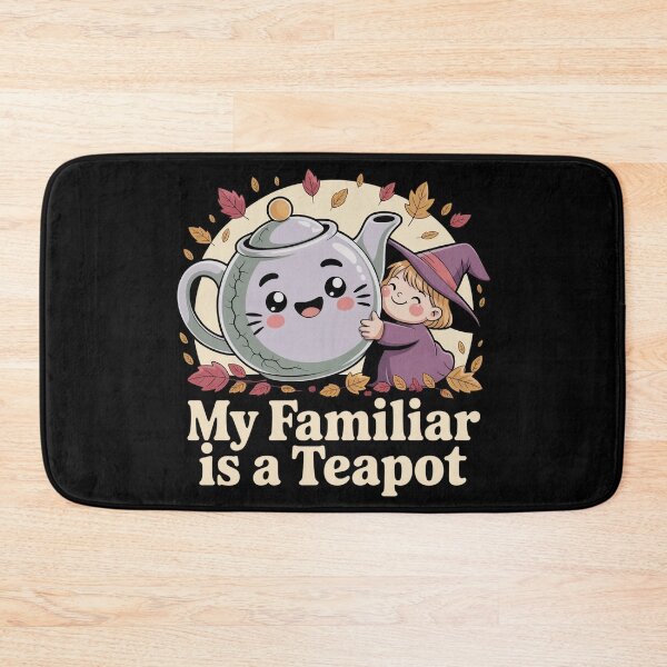 Item preview, My Familiar Is a Teapot — cozy witch teapot designed and sold by MagicWander.