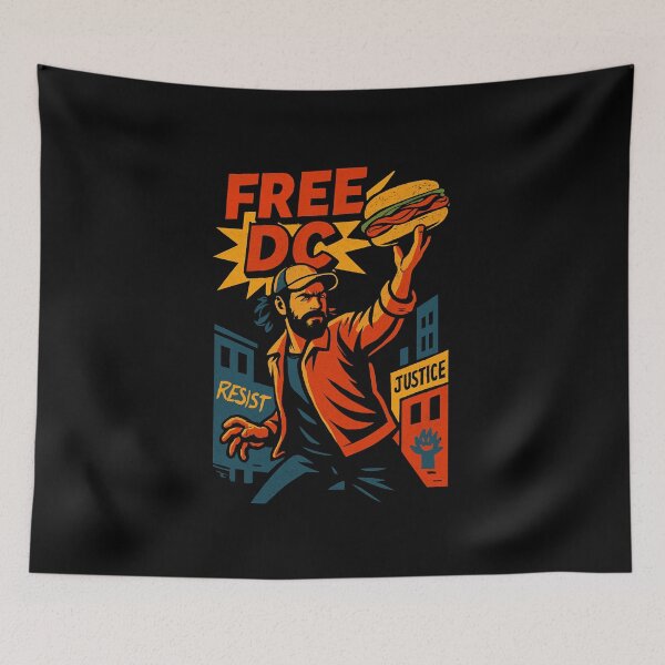 Item preview, Sandwich Guy – FREE DC (Comic Protest Edition) designed and sold by teevoxx.