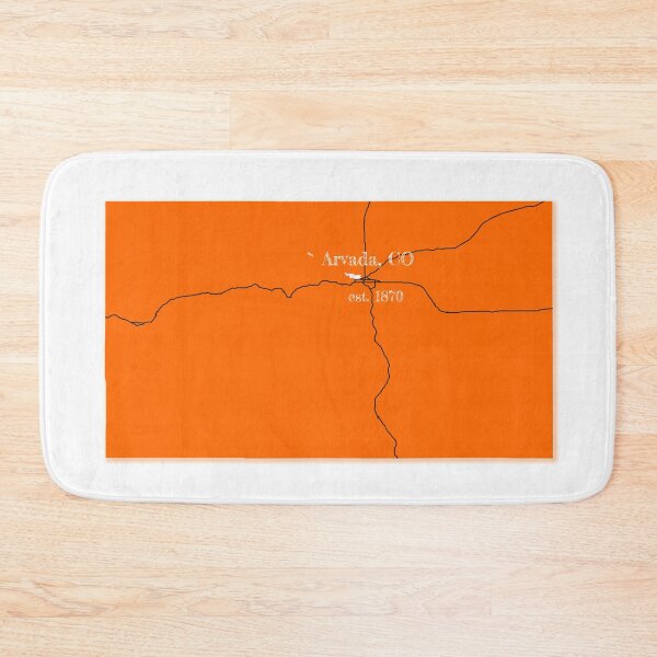 Item preview, Arvada, CO [Orange] designed and sold by PhilbonianDezin.