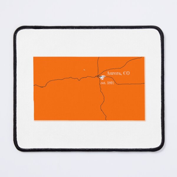 Item preview, Aurora, CO [Orange] designed and sold by PhilbonianDezin.