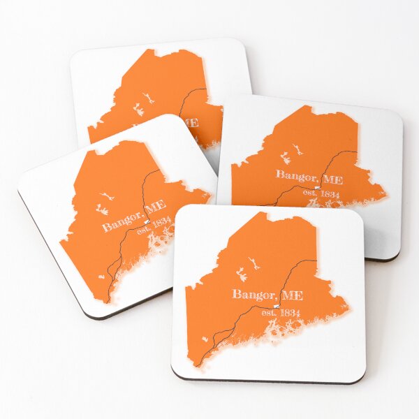 Item preview, Bangor, ME [Orange] designed and sold by PhilbonianDezin.