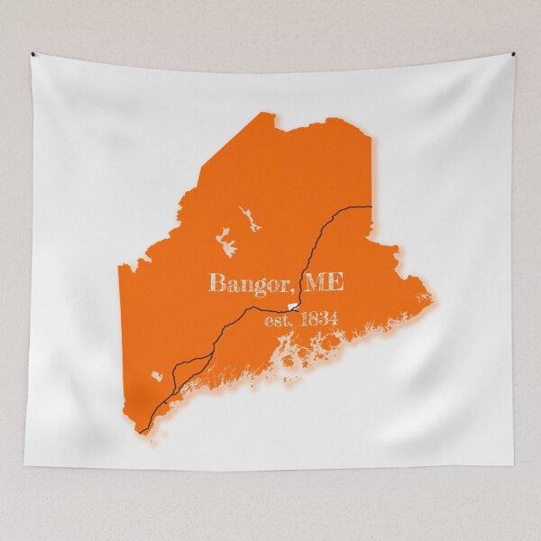 Item preview, Bangor, ME [Orange] designed and sold by PhilbonianDezin.