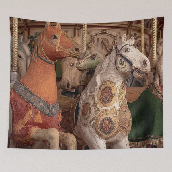 Item preview, Carousel Horses - Escaping designed and sold by shakespeare1212.