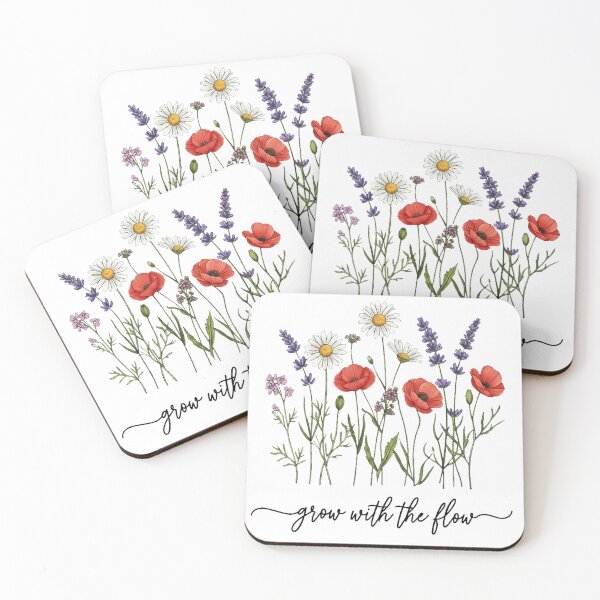 Item preview, "Blossom with Life" - "Let Yourself Go" Collection designed and sold by Red Ghost.