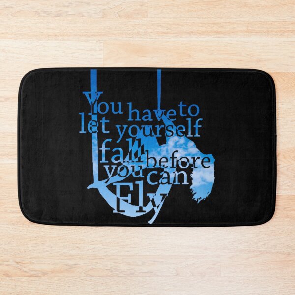 Item preview, You Have to Let Yourself Fall Aerial Hammock designed and sold by Neontuna.