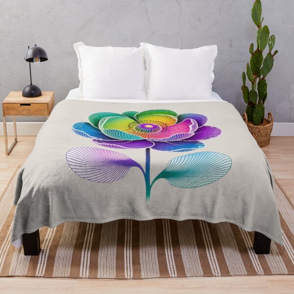 Item preview,  Rainbow Lotus - Blooming Flowers designed and sold by VibrArtco.