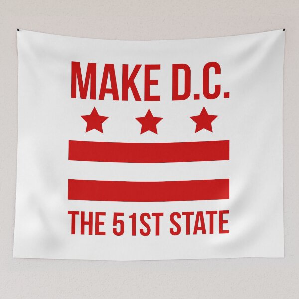 Item preview, Make D.C. the 51st state  designed and sold by Rachel the Artist .