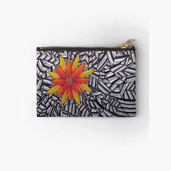 Item preview, 853 - GEOMETRIC FLORAL DESIGN - DAVE EDWARDS - MIXED MEDIA  - 2024 designed and sold by BLYTHART.