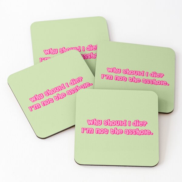 Item preview, Why should I die? I'm not the asshole. - Gone girl (2014) designed and sold by Glücksstern.