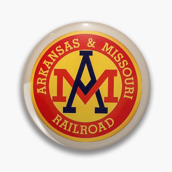 Item preview, Shelly's Train Store - Arkansas & Missouri Railroad, Vintage & Classic Train Logos, Rail & Railroad Logos, train stickers, magnets, t-shirts, posters & much more.  designed and sold by MoreEZUSA-Here.