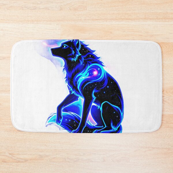 Item preview, Majestic Galaxy Wolf – Cosmic Energy Spirit 2 designed and sold by CreaVox.