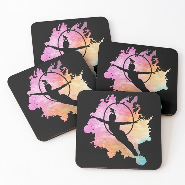 Item preview, Watercolour splash Aerialist Aerial Hoop  designed and sold by Neontuna.