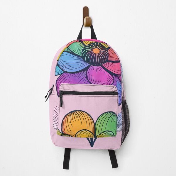 Item preview, Rainbow Floral Power - Colorful Art designed and sold by VibrArtco.