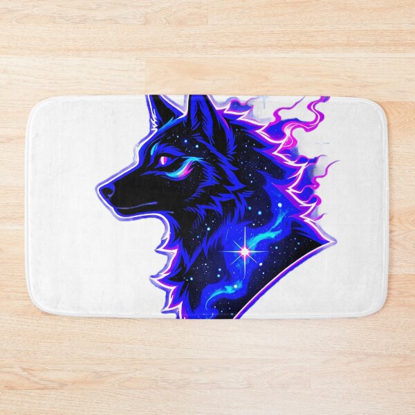 Item preview, Majestic Galaxy Wolf – Cosmic Energy Spirit 3 designed and sold by CreaVox.