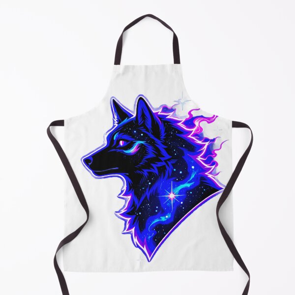 Item preview, Majestic Galaxy Wolf – Cosmic Energy Spirit 3 designed and sold by CreaVox.