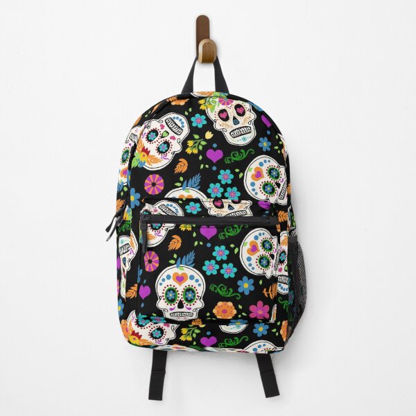 Item preview, Day of the Dead Sugar Skull Seamless Repeat designed and sold by Sharon Schwalbe.