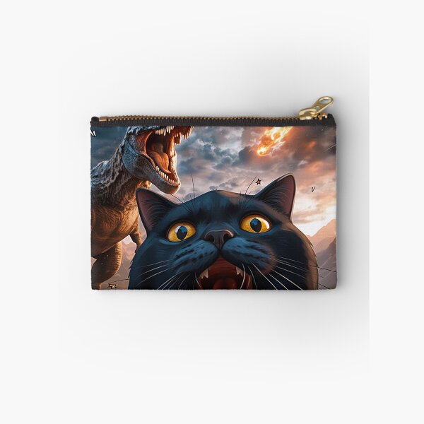 Item preview, Dino-Mite Disaster: A Cat's Last Screech designed and sold by momoworlddesign.