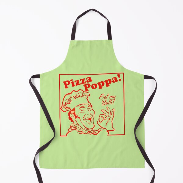 Aperçu de l'œuvre Pizza Poppa, design gourmand et amusant | Cadeau idéal pour vous et vos amis créée et vendue par MarcBuwalda.