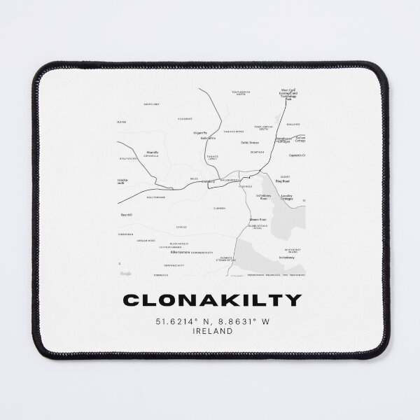 Item preview, Clonakilty Ireland Minimalist Map Art designed and sold by RM-Journey.