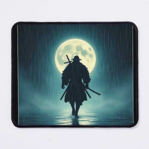 Item preview, Lone Ronin in the Storm – Samurai Warrior Art designed and sold by AlexDeko.