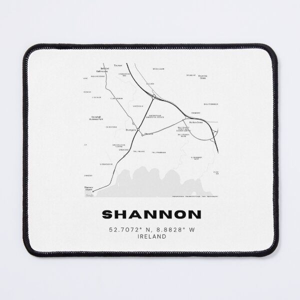 Item preview, Shannon Ireland Minimalist Map Art designed and sold by RM-Journey.