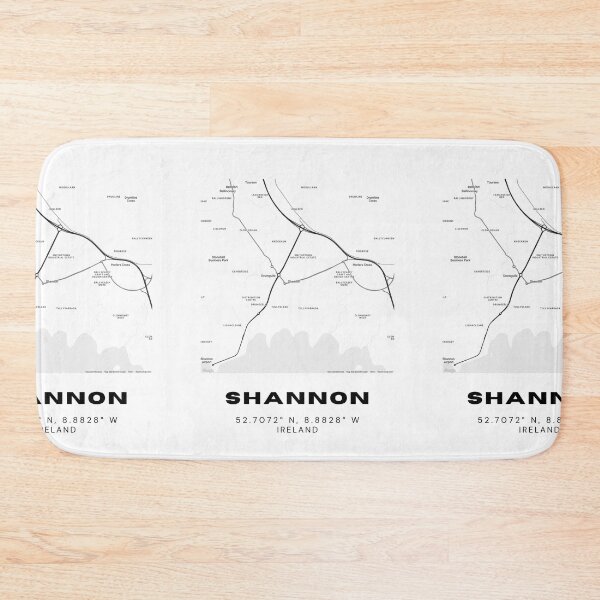 Item preview, Shannon Ireland Minimalist Map Art designed and sold by RM-Journey.