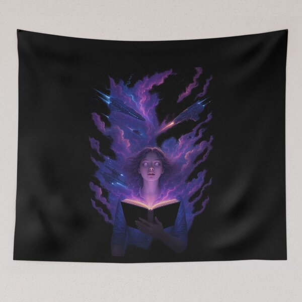 Item preview, Sci-Fi Reader designed and sold by RainyReads.