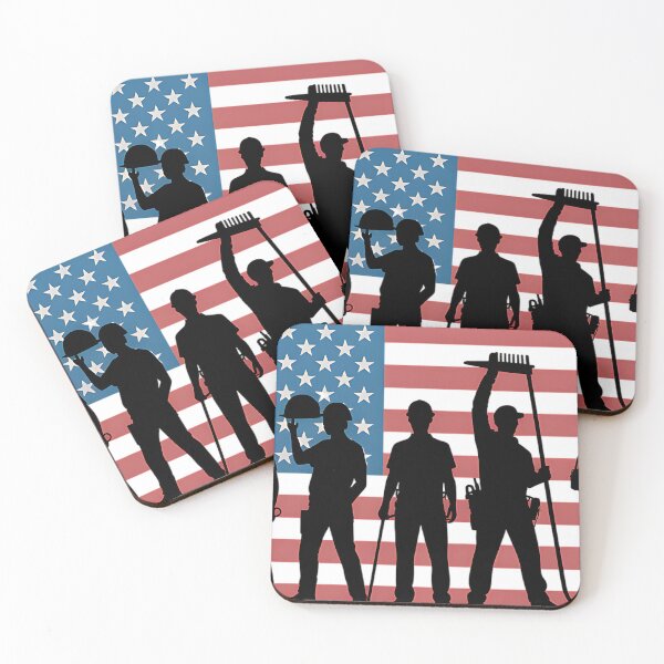 Artikelvorschau, Patriotische Einheitskunst der amerikanischen Arbeiter entworfen und verkauft von CraftStudioCo.