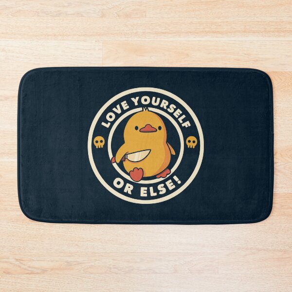 Item preview, Love yourself or Else! Violence Duck by Tobe Fonseca designed and sold by Tobe Fonseca®.