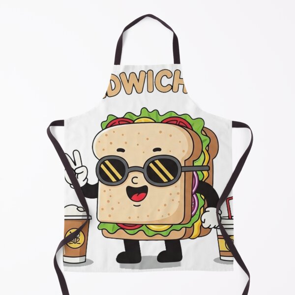 Item preview, Cute Cartoon Sandwich Character – Fun Trending Sandwich Guy Illustration designed and sold by mostafa gebril  ⭐⭐⭐⭐⭐.