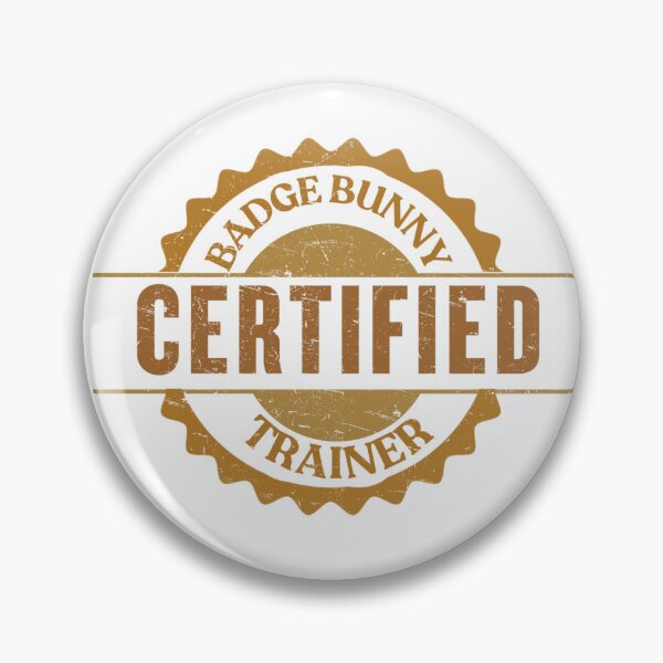 Item preview, Certified badge bunny trainer designed and sold by TaraPen.