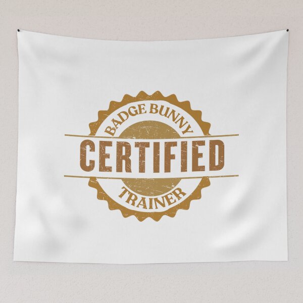 Item preview, Certified badge bunny trainer designed and sold by TaraPen.