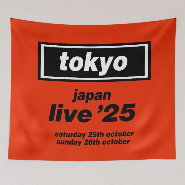 Item preview, Oasis live '25 tour - TOKYO DOME, Tokyo Japan designed and sold by TREVORSNEWEST.