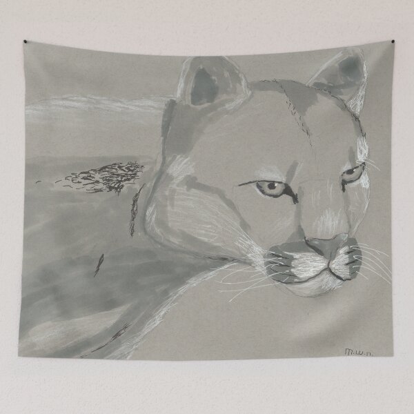 Artikelvorschau, Puma auf der Suche entworfen und verkauft von CreativeMatthew.