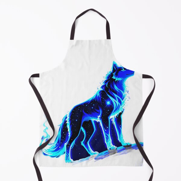 Item preview, Majestic Galaxy Wolf – Cosmic Energy Spirit designed and sold by CreaVox.