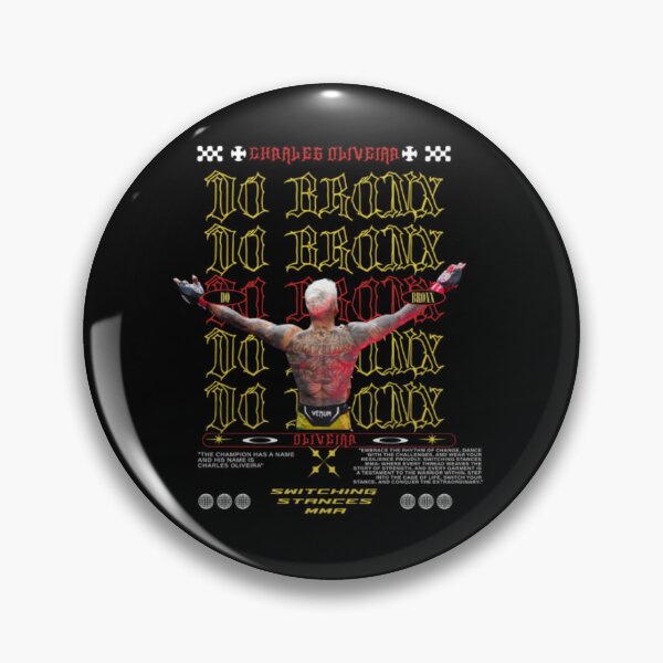 Item preview, Charles Oliveira Do Bronx Sao Paulo Stats designed and sold by JeyVel.
