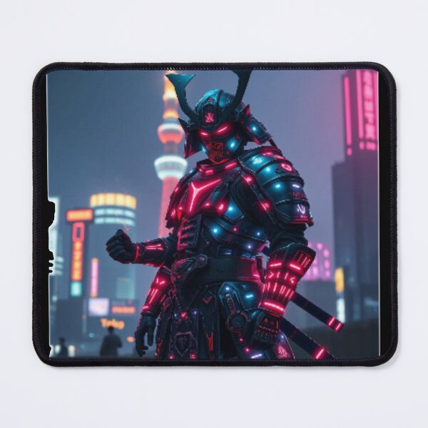 Item preview, Cyber Ronin – Futuristic Samurai Warrior Art designed and sold by AlexDeko.