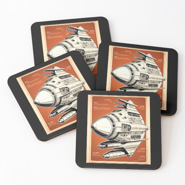Item preview,  Retro movie poster 60's sci fi space comet alien spaceship designed and sold by erozzz.