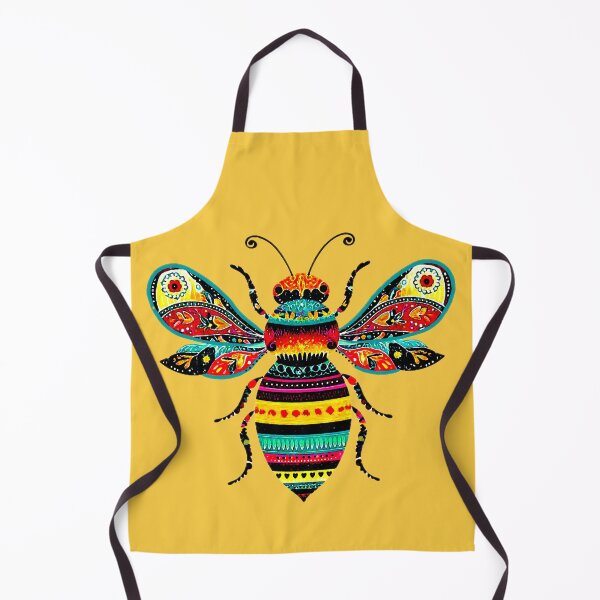 Item preview, Colorful Bee Pattern designed and sold by ViaARTfactory.