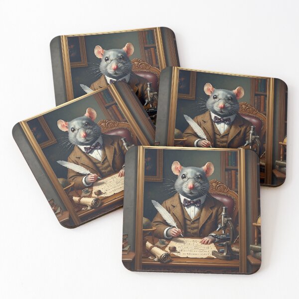 Item preview, The master and the rat professor signs his memoirs with the cat designed and sold by jotcar.